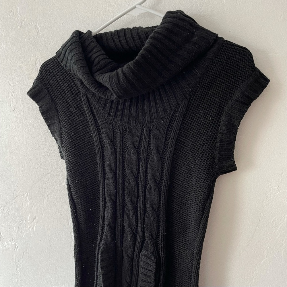 Cozy Cute Turtleneck Mini Sweater shirt / Dress - Picture 2 of 7